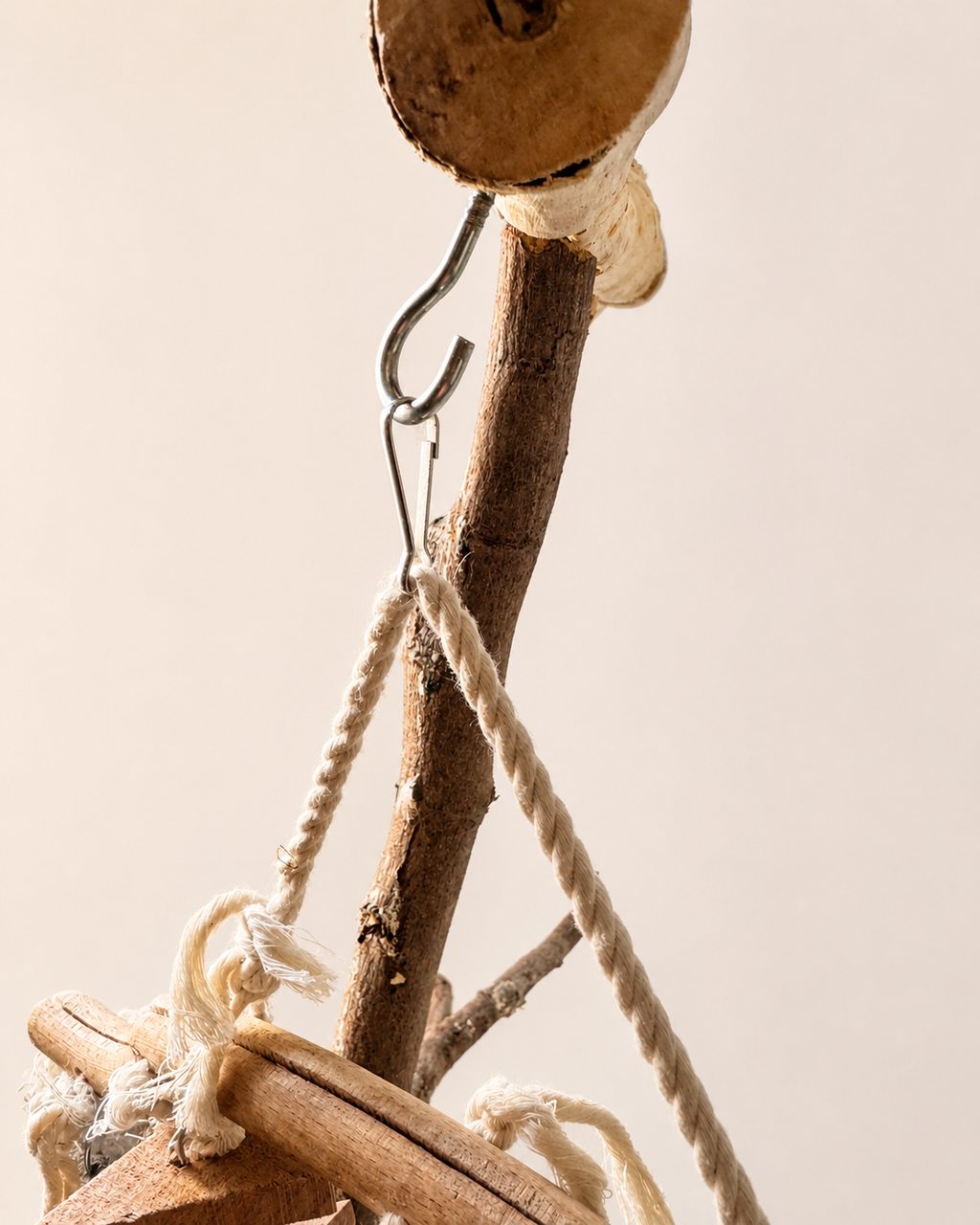Hanging Bird Play Stand with Toys