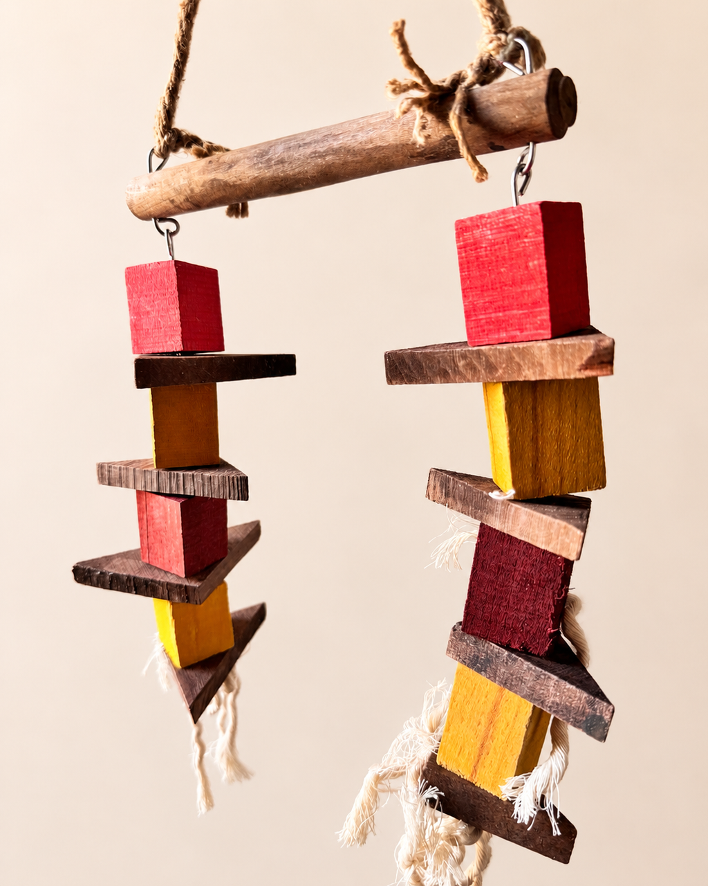 Colorful Wooden Chew Toy - Foraging Blocks