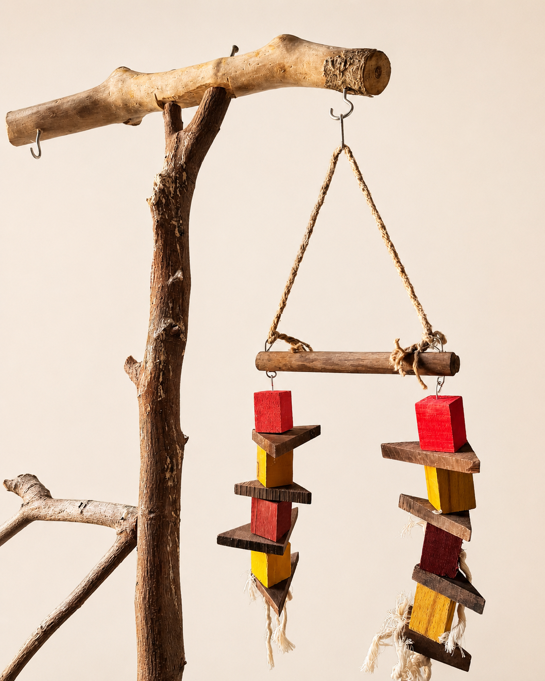 Colorful Wooden Chew Toy - Foraging Blocks
