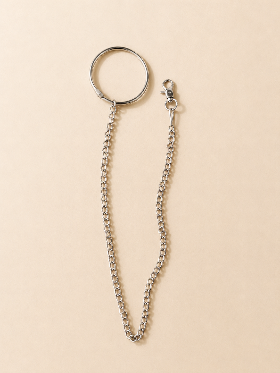 Parrot Safety Tether Chain - Stainless Steel with Swivel Clasps