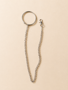 Parrot Safety Tether Chain - Stainless Steel with Swivel Clasps