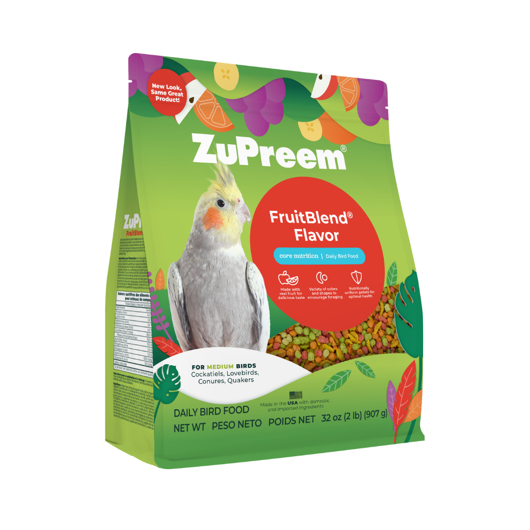 ZuPreem FruitBlend Bird Food - Medium/Large