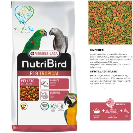 NutriBird P19 Tropical Pellets