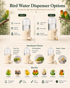 Bird Water Dispenser – Multiple Sizes