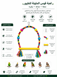 ملونة طيور قوس