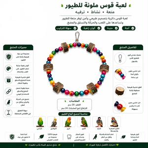 ملونة قوس للطيور