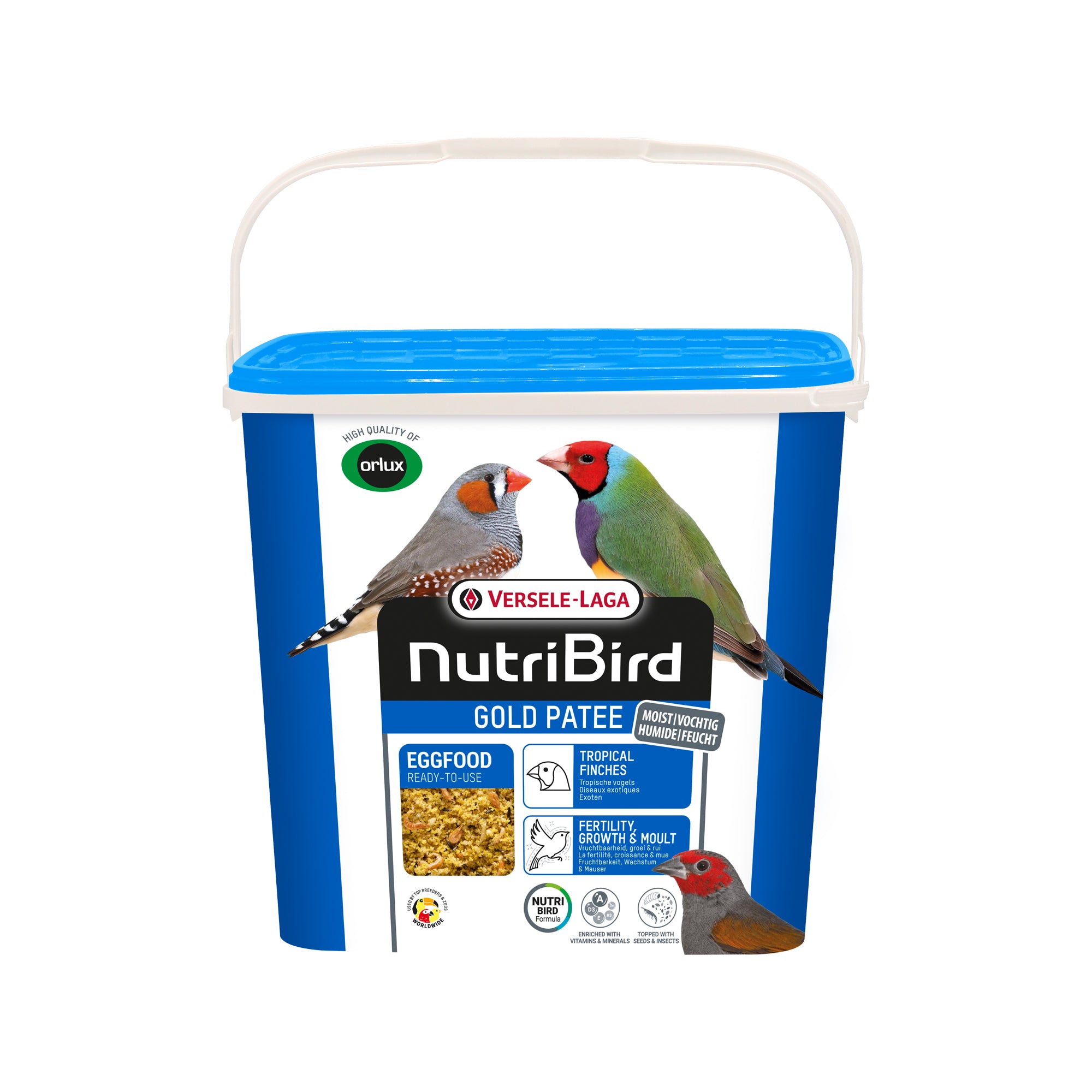 NutriBird Gold Patee - Large Parakeets & Parrots