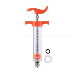 20ml hand-feeding syringe with plastic feeding tube for baby birds